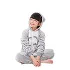 Костюм для косплея соседа из аниме Тоторо, Детский костюм Kigurumis для мальчиков и девочек, костюм для сна на Хэллоуин, фестиваль, вечеринка, комбинезон с животными