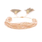 Женские многослойные браслеты Go2boho, ювелирные изделия с кристаллами и бусинами, подарок для дружбы, ювелирные изделия для браслетов Miyuki