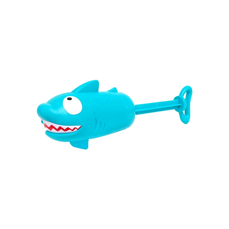 Pistolas de agua para niños, tiburón, Cocodrilo, juguetes de presión de aire, bala de agua, baño, Tortuga, juguetes de juego en el océano, regalos para niños-4