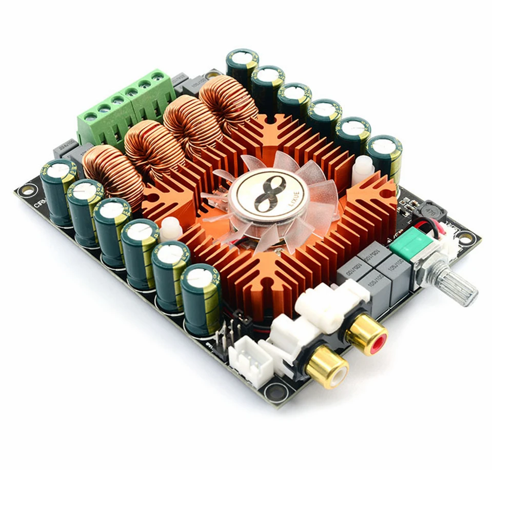 TDA7498E плата цифрового усилителя мощности высокой 2 0 Hi-Fi стерео 160 Вт * Поддержка