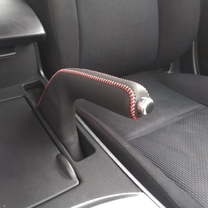 Колеса автомобиля крышки чехол для Mazda 3 2011 Авто кожаные ручки | Автомобили и