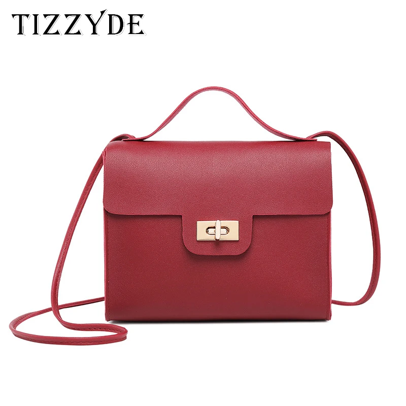 Новая женская сумка через плечо из искусственной кожи модный однотонный висячий