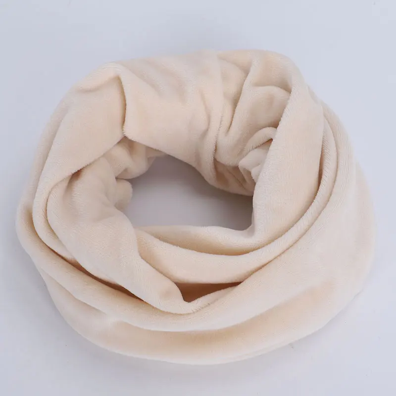 Beige Для женщин Шапки лыжные через шарф для Для женщин зимний теплый шарф Шелковый шарф теплый черного цвета; ; Популярные персонализированные 14 видов цветов дропшиппинг - Цвет: Beige
