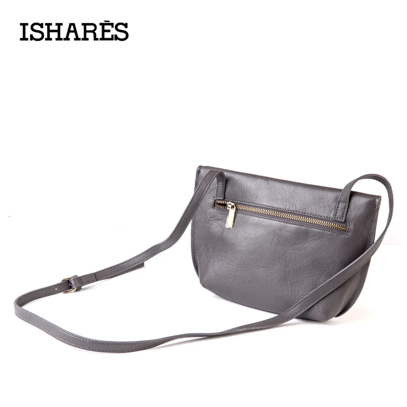 Женская сумка через плечо ISHARES из натуральной кожи модный мини-светильник