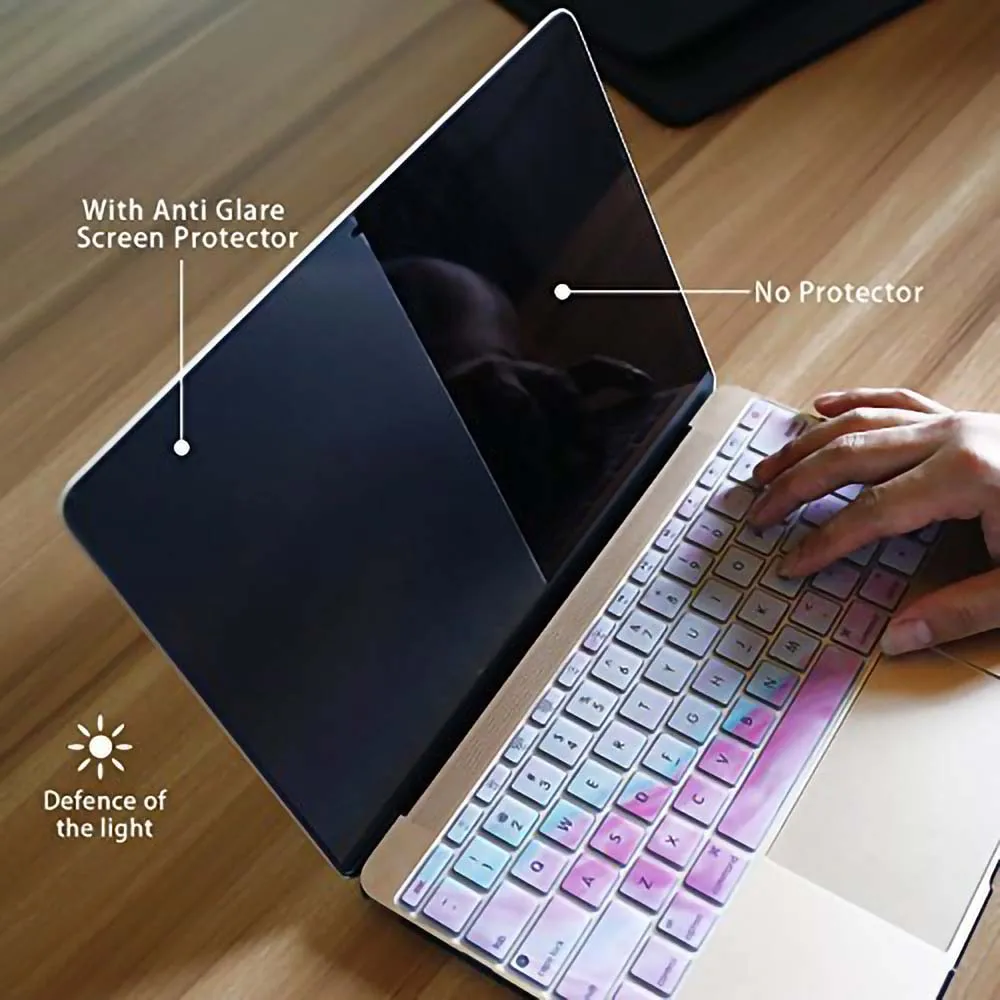 KK & LL для Apple Macbook 2016 2018 выпуска Pro 15 дюймовая Сенсорная панель A1707 A1990 кристально