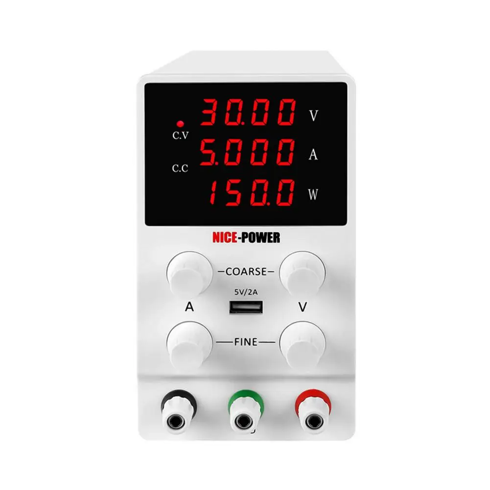 

Laboratory Power Supply Adjustable 4-digit LED Power Source USB Interface Diy Kit Mini Laboratorium Voeding Voltage Regulator