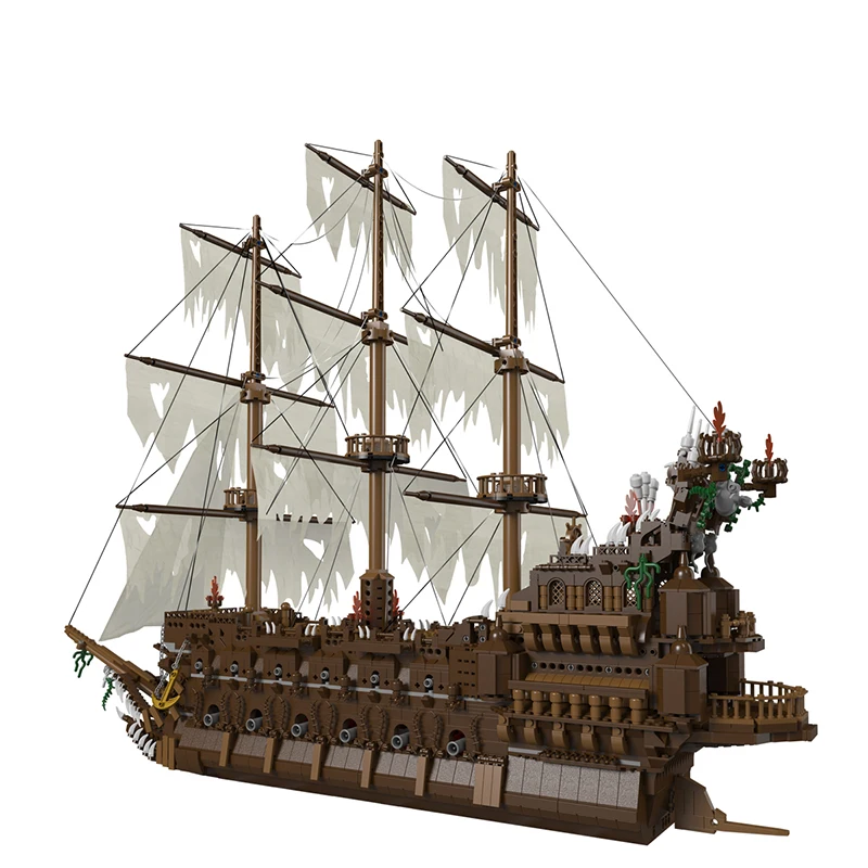 16016 3642 шт серия MOC летающие Нидерланды строительные блоки Развивающие игрушки для