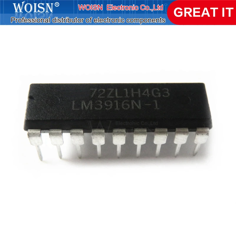 1 шт./лот LM3916N LM3916 DIP 18 в наличии|Интегральные схемы| |