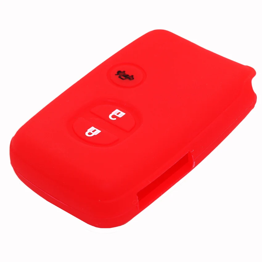 1 шт. моющийся Мягкий силиконовый чехол для автомобильных ключей с 3 кнопками Subaru