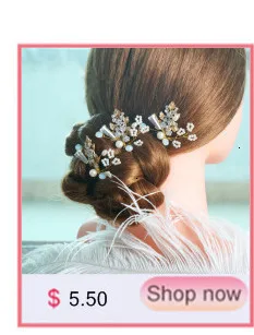 1 шт. венок на голову для волос Bridal'hair Corolla, корона, перо, цветочный цветок, свадебный головной убор для волос, украшения, ювелирные аксессуары