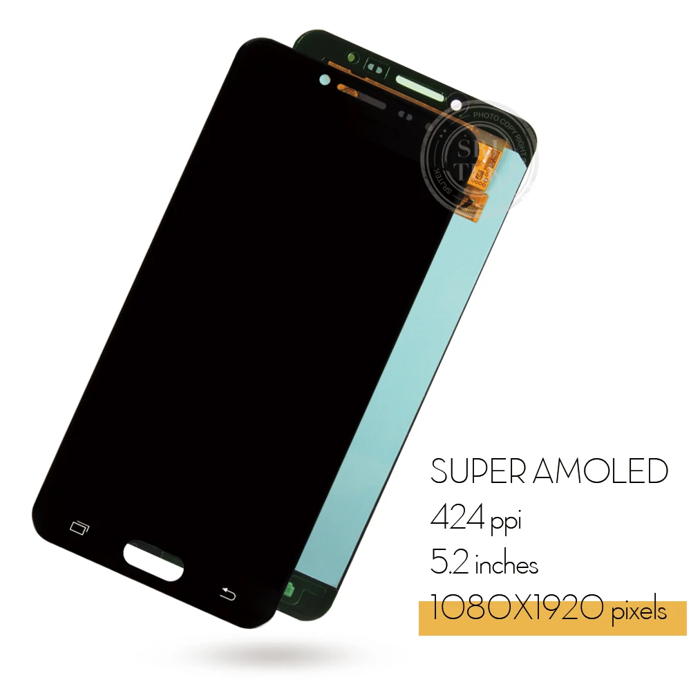 ЖК-дисплей AMOLED/OLED Srjtek для Samsung Galaxy C5 C5000 сенсорный дигитайзер сенсорное Стекло в