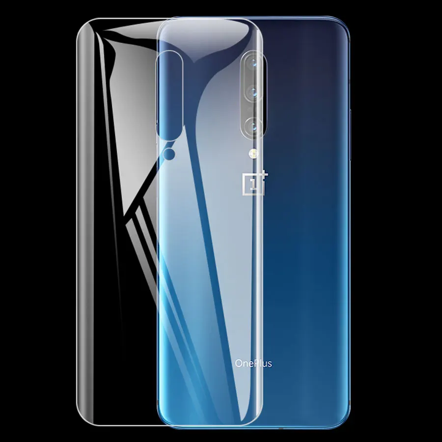 3D передняя + задняя мягкая прозрачная Гидрогелевая пленка для OnePlus 8 8T 7T Pro Полное