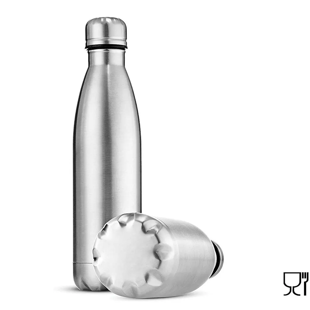 1000 мл нержавеющая сталь бутылка для воды стакан Спортивная однослойная кокса