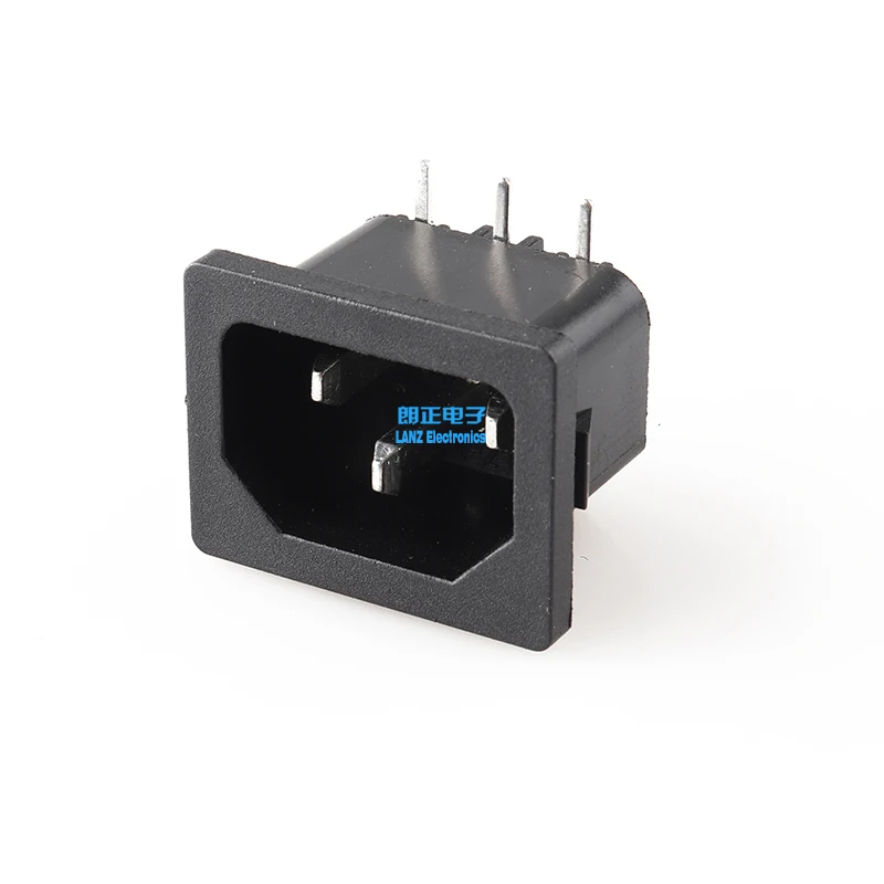 LZ-14-3P AC Мощность гнездо 3/2 Pin C14 на входе KC TUV CCC IEC 60320 Мощность розетка переменного тока на входе Мощность умная розетка соединитель