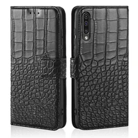 cases for samsung galaxy a50 sm a505f a505 a505f case flip crocodile texture leather wallet card holder book case samsung a50