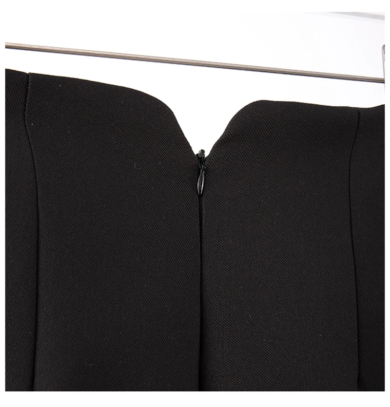 

[EAM] Women Black Big Size Casual Bow Rhinestone Shorts New High Waist Loose Trousers Fashion Tide Spring Summer 2021 1DD8520