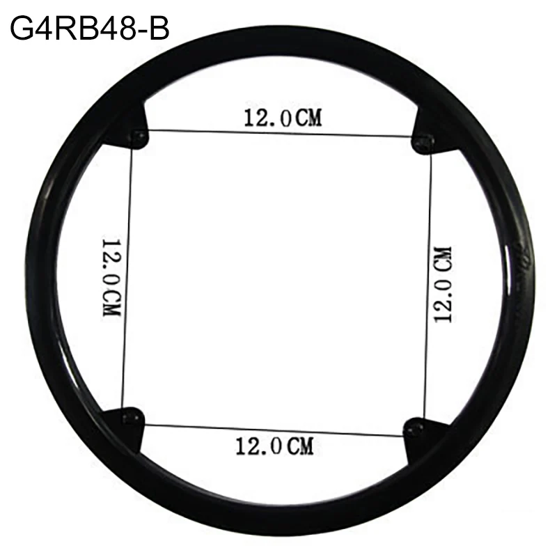 G4RB48-B MTB дорожный велосипед Звездочка защита шатун для велосипеда защита велосипедная цепь колесо кольцо защитный чехол велосипедные аксессуары - Цвет: G4RB48-B
