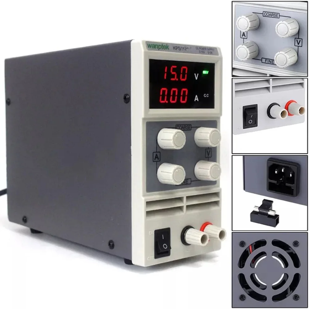 KPS603D светодиодный дисплей Schakelaar DC Voeding Bescherming Functie 60V3A 110 V-220 V лабораторный аппарат