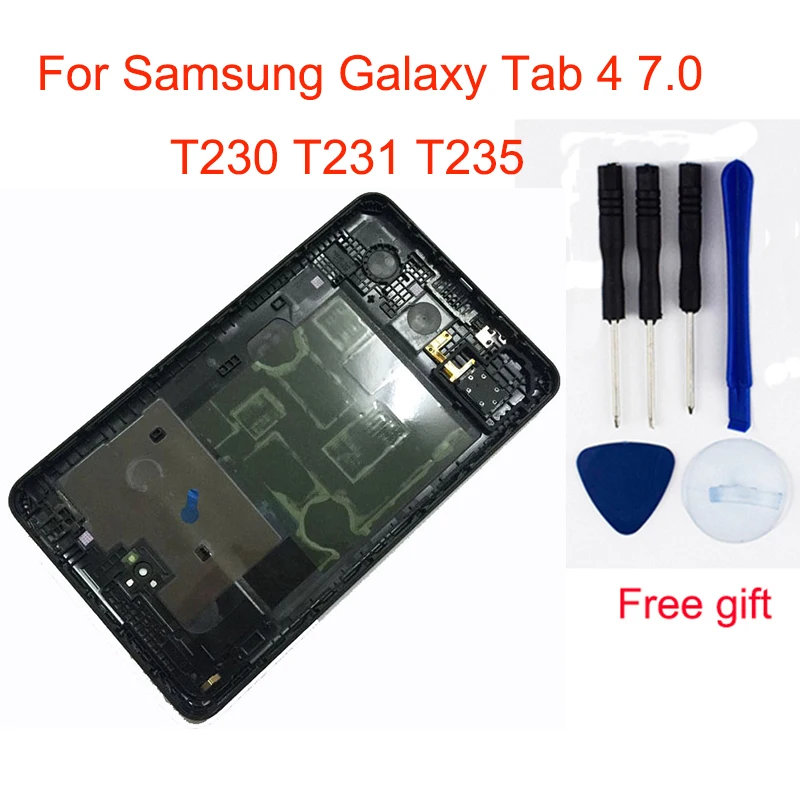 Для samsung Galaxy Tab 4 7,0 T230 T231 T235 SM-T230 SM-T231 чехол на заднюю панель батарейного отсека