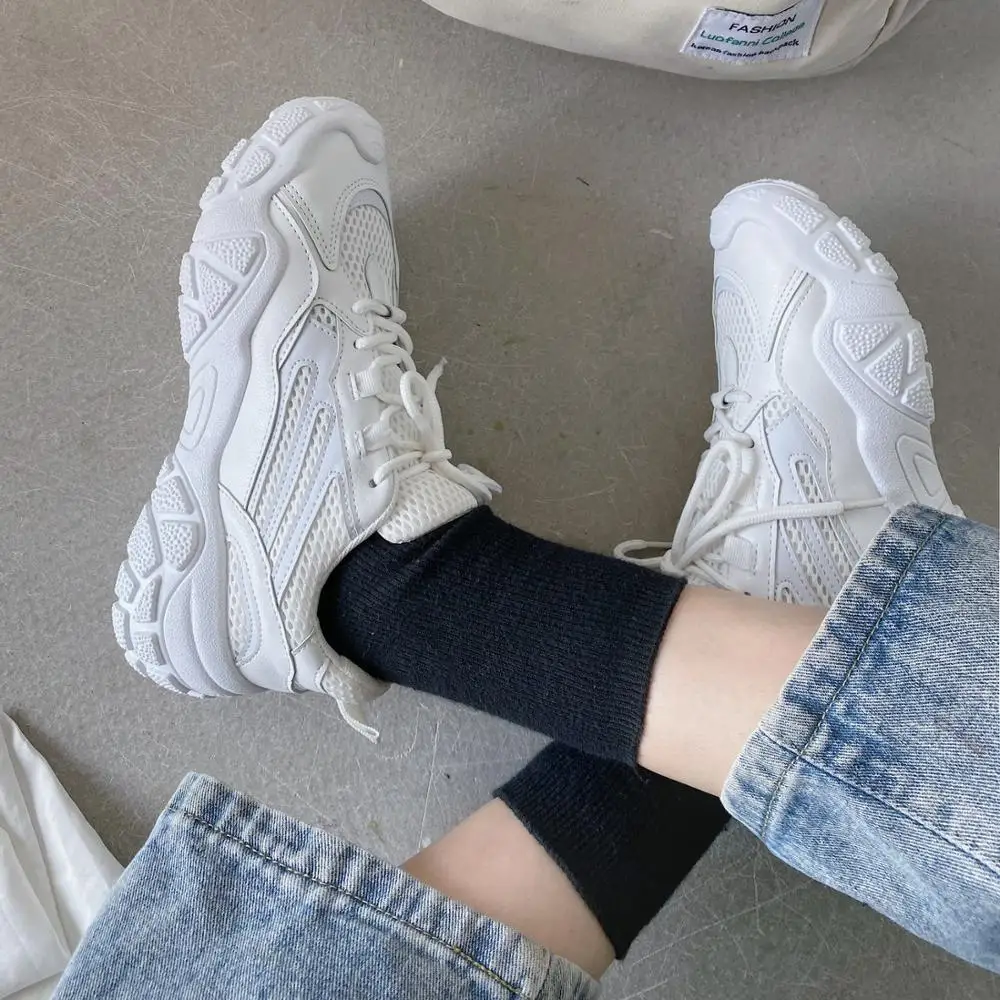 

Spring and autumn 2020 new fashion personality ugly shoes old shoes women tide wild breathable casual sports shoes X160