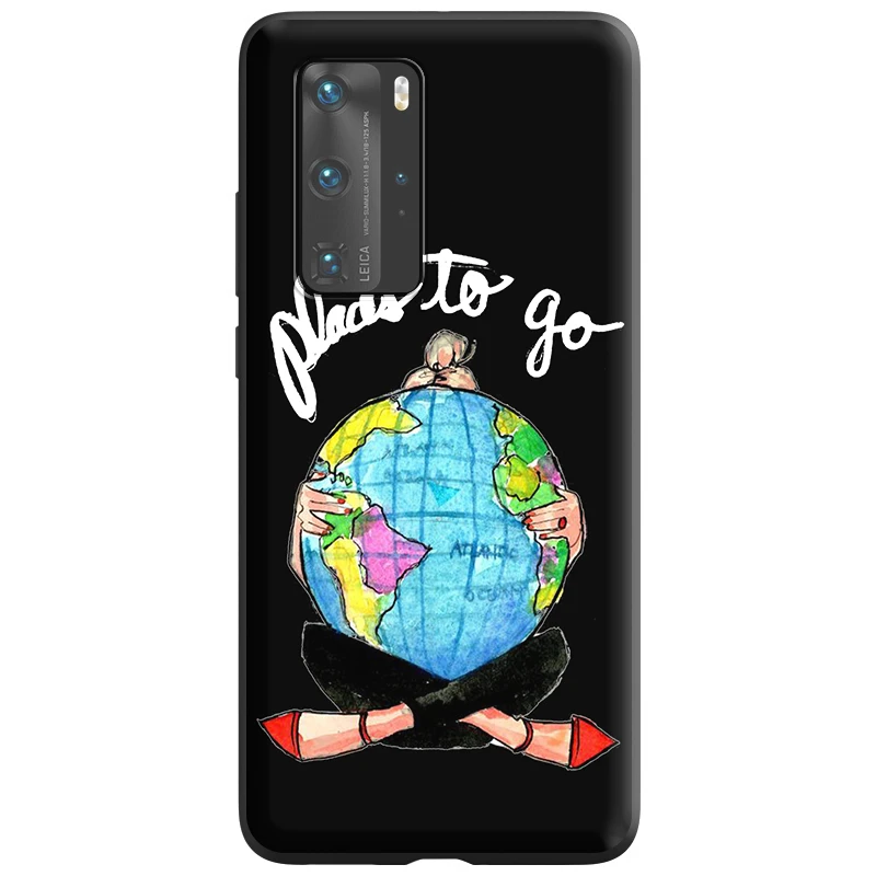 Летний силиконовый чехол для Huawei Nova 6 7 SE 2 2i 3 3i 4 4E 5 5i 5T Lite Pro Smart | Мобильные телефоны