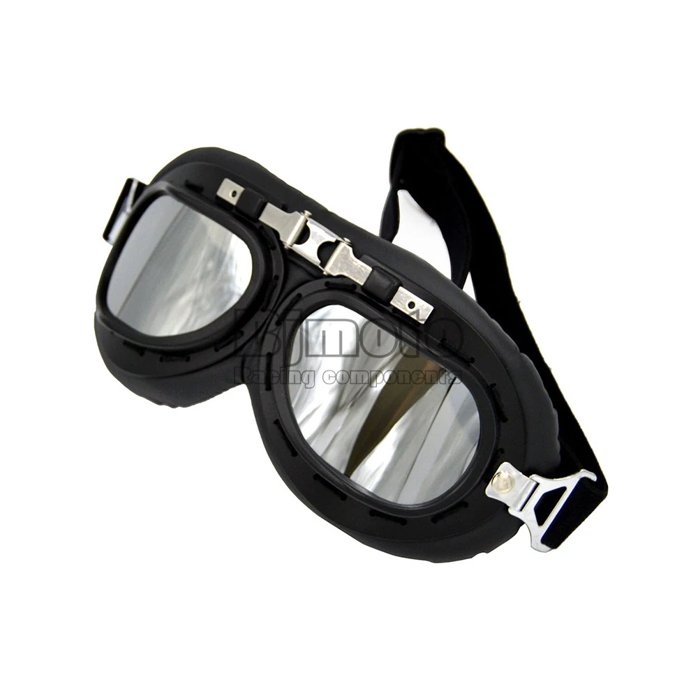 Vintage Motorcycle Goggles Glasses Retro Pilot Cruiser Steampunk Motocross Classic ATV Bike UV Protection Sunglasses | Автомобили и