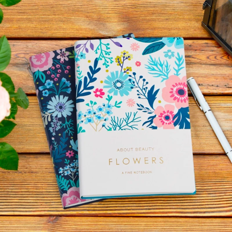 2019 в Корейском стиле Kawaii Винтаж цветок дневник с расписанием ежедневник бумага