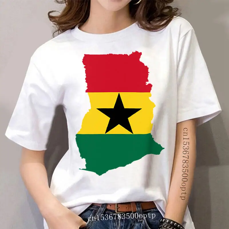 

Ghana Kids T-Shirt Country Flag Map Top Children Boys Girls Unisex