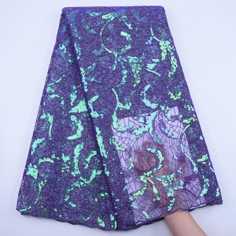В африканском стиле последнего поступления органзовая кружевная ткань 2020