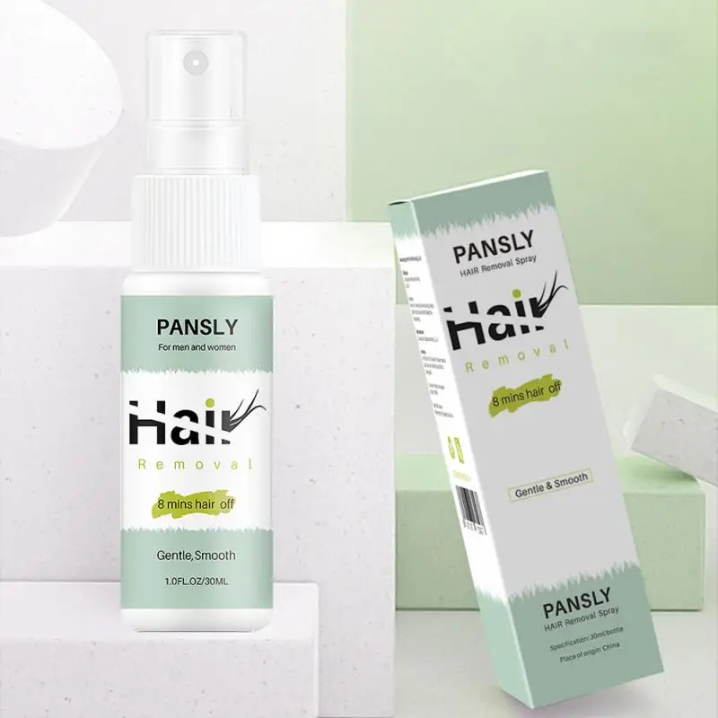 

30ml Hair Removal Inhibitor Spray Beard Bikini Intimate Legs Body Armpit Painless Facial Stop Hair depilatoria TSLM2