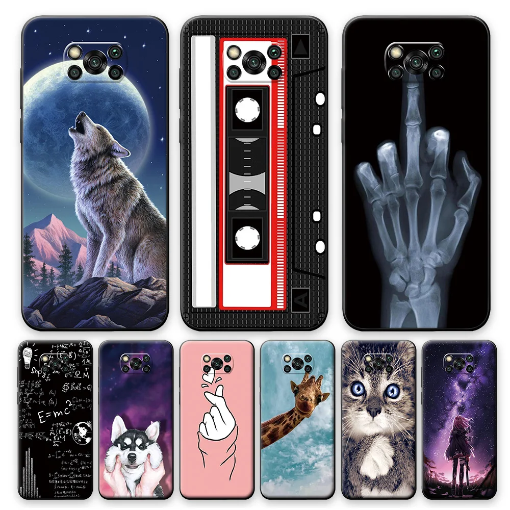 case for xiaomi poco x3 nfc case xiaomi poco x3 pro tpu protective cover for xiaomi poco x3 nfc 6 67 soft silicone phone coque free global shipping