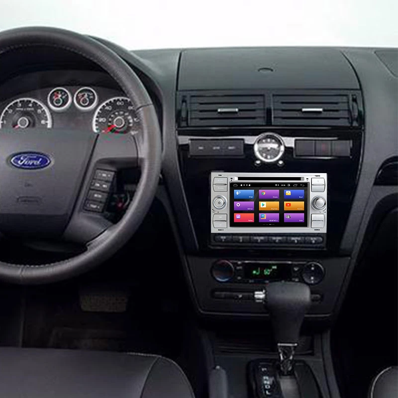 2 din Android 9,0 Автомагнитола для Ford Focus 2 3 mk2 Ford Fiesta Mondeo 4 C-Max S-Max Fusion Transit Kuga мультимедиа dvdNavigation