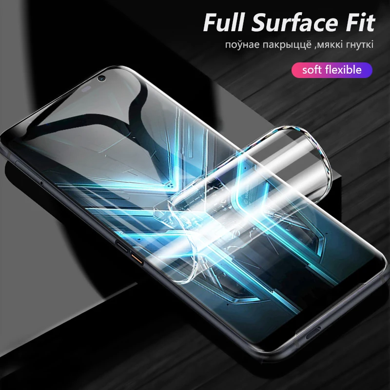3D изогнутая пленка для Asus ROG Phone 5 5S 3 2 Strix защита экрана полное покрытие нано