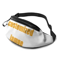 noisydesigns customized printed waist bags women pack female belt bag waist packs chest phone bags custom bolsa dropshipping