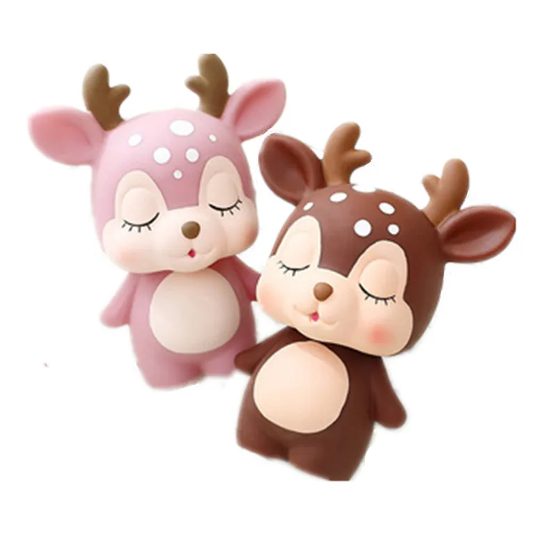 Милый олень Копилка Мультфильм Креативный прекрасный подарок сохранение