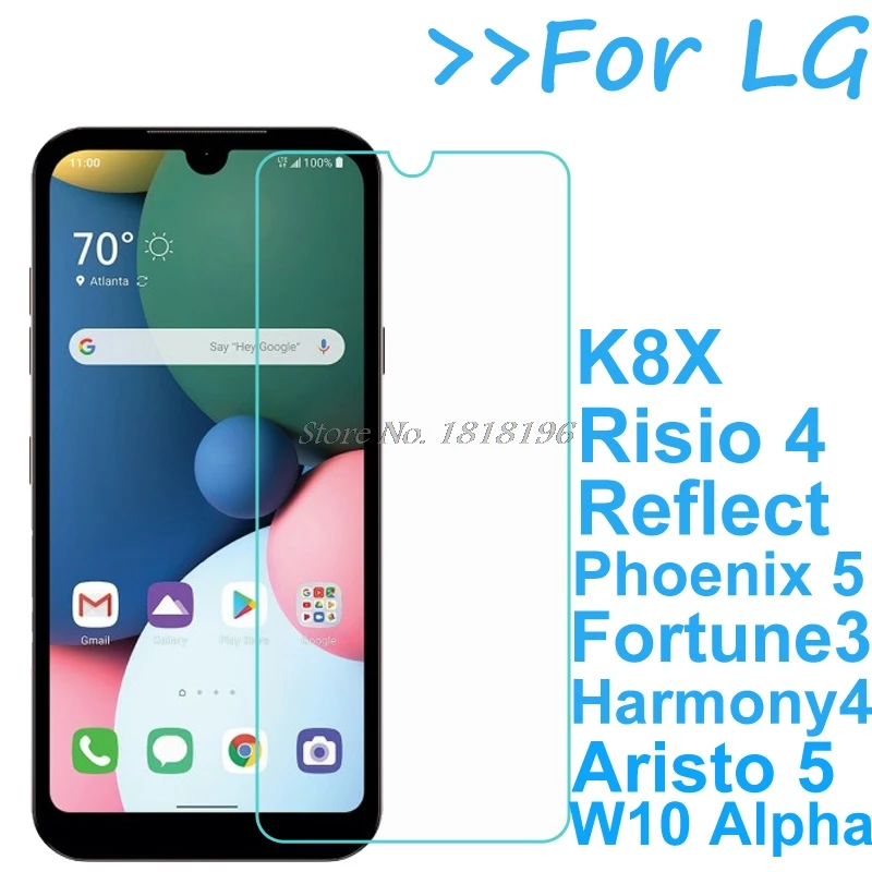 Для LG K8X Fortune 3 Harmony 4 Phoenix 5 пленка для экрана из закаленного стекла Aristo Reflect Risio W10 Alpha