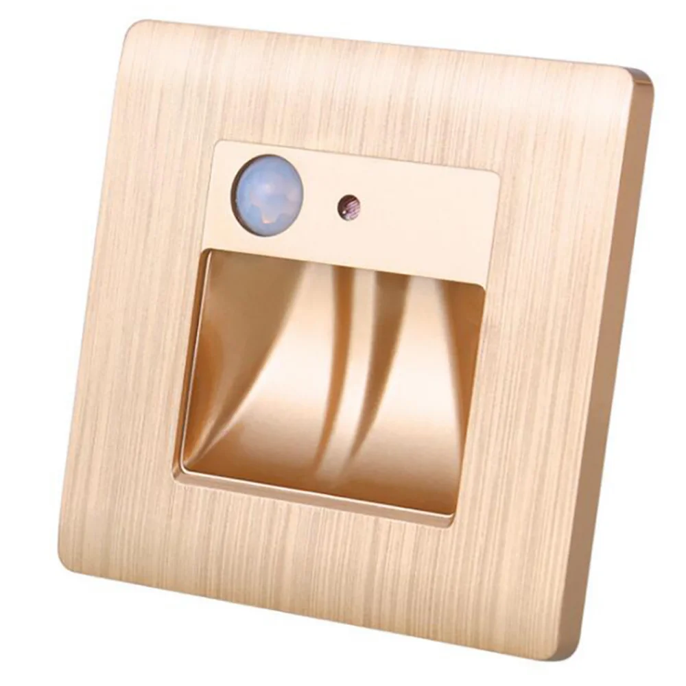 Новый Ночной светильник встраиваемые настенные лампы автоматическое выключение