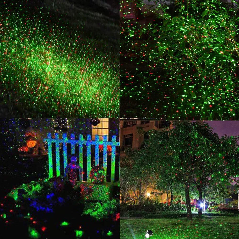 

Outdoor Solar Laser Projector Sky Star Stage Spotlight Showers Christmas Landscape Garden Lawn Light Projector Lamp