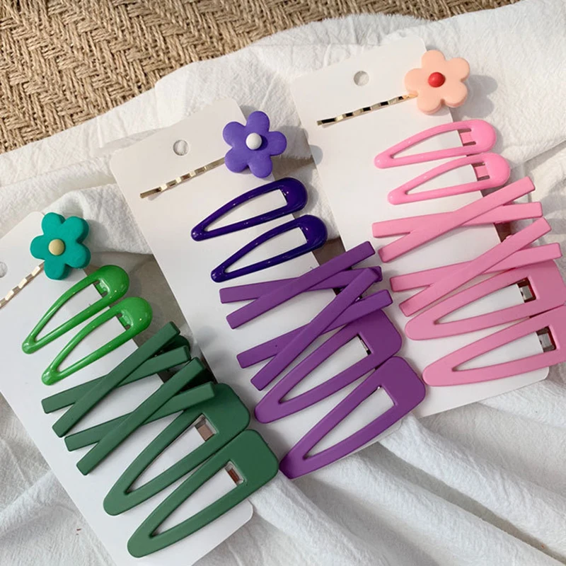 Вопрос 7 шт./компл. красивое платье с цветами для девушек и женщин шпильки девочек