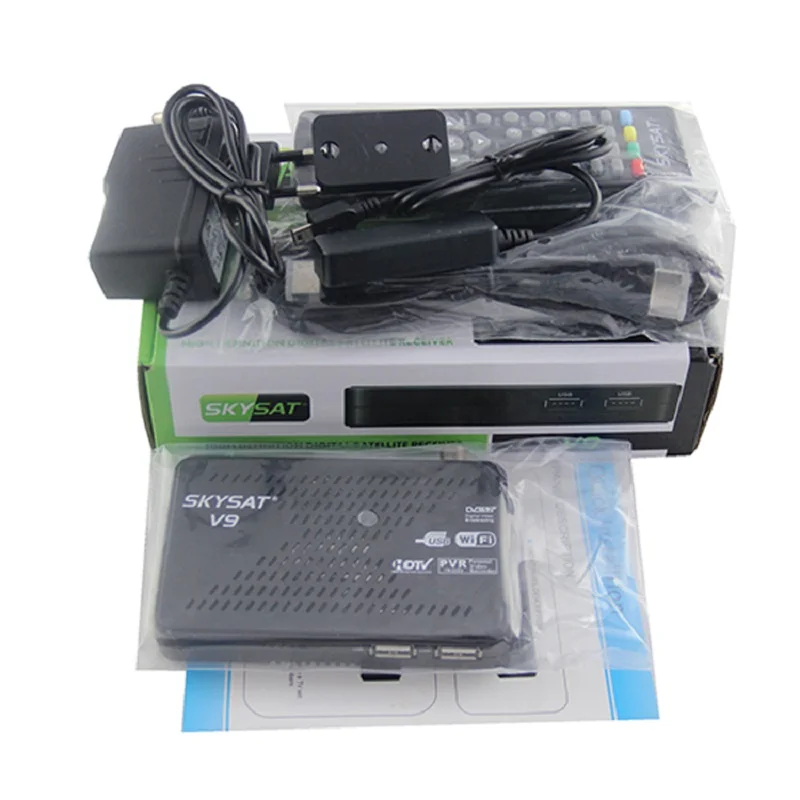 Спутниковый ресивер с WiFi HEROBOX EX4 HD Поддержка DVB S2 plusT2 C BCM7362 751 МГц двухъядерный DVBS2