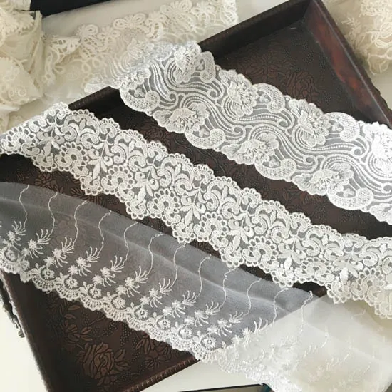 250 г вышитая кружевная лента вуаль Водорастворимая органза сетка сделай сам