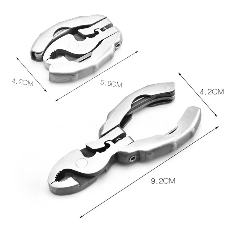 Многофункциональный инструмент 9 в 1 складные плоскогубцы нож Складная отвертка