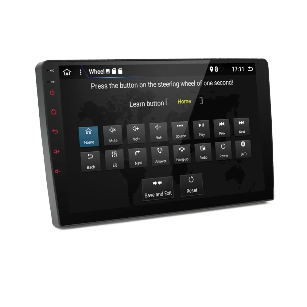 Автомобильный мультимедийный проигрыватель 9 &quot 1 Din 8 ядер Android универсальный