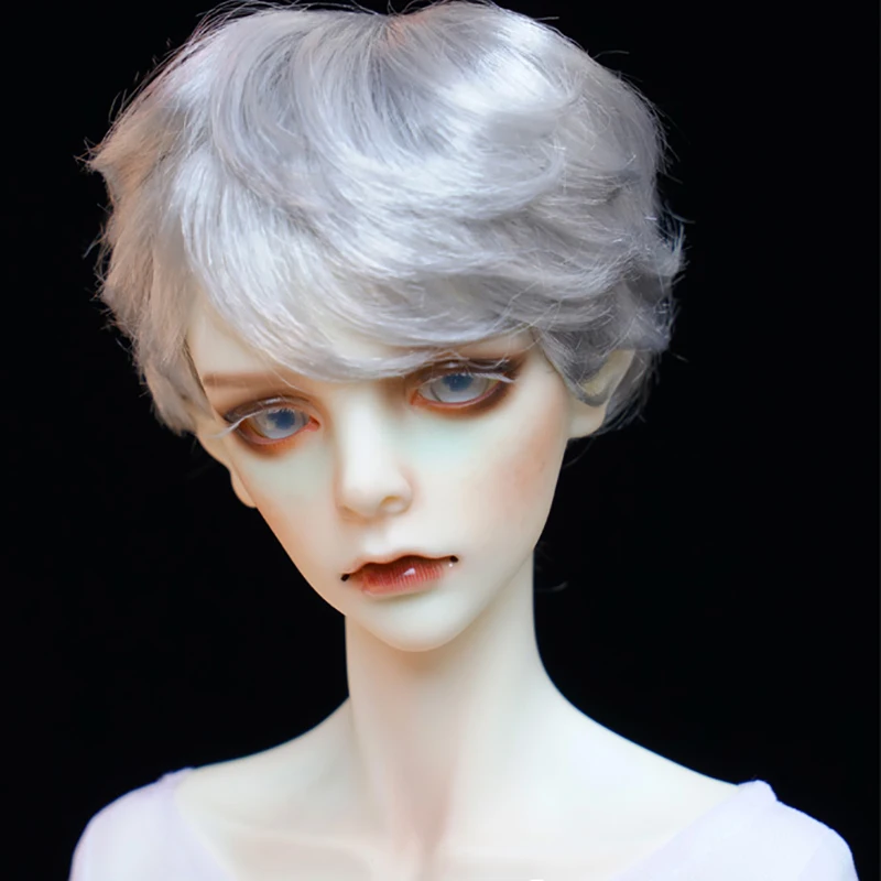 Волосы Allaosify Bjd для шарнирной куклы 1/3 1/4 1/6 1/8 1/12 высокотемпературные короткие