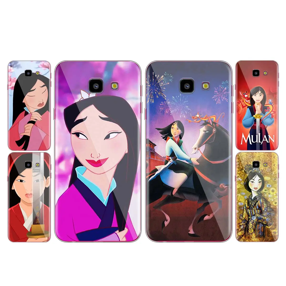 

Disney Princess MuLan for Samsung Galaxy J2 J3 J4 Core J5 J6 J7 J8 Prime duo Plus 2018 2017 Soft Transparent Phone Cover