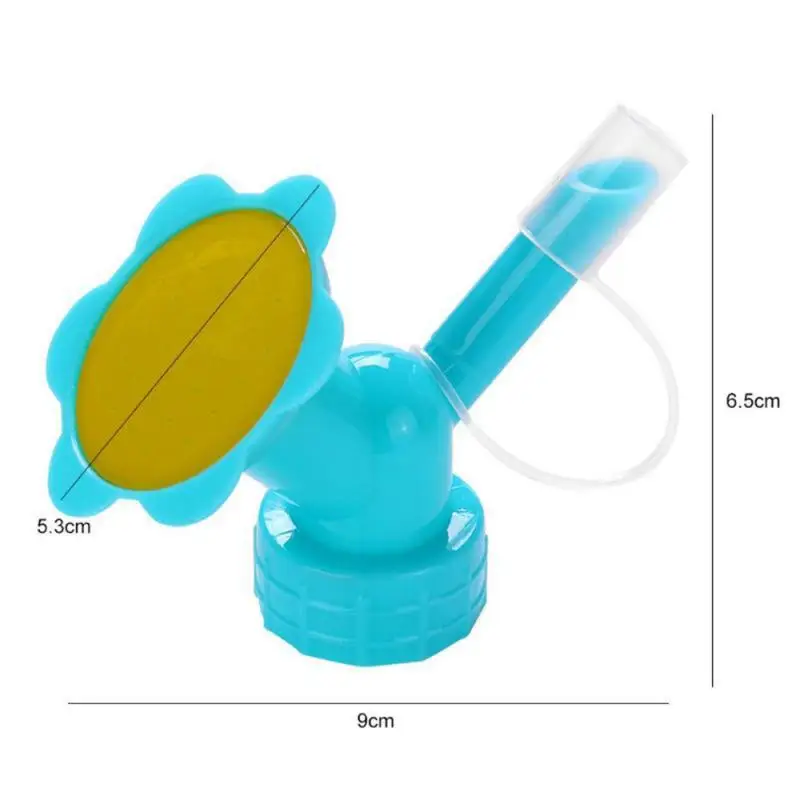 

2In1 Watering Sprinkler Water Bottle Plastic Sprinkler Nozzle Flower Waterer Supplie Garden Tool Portable Household Potted Plant