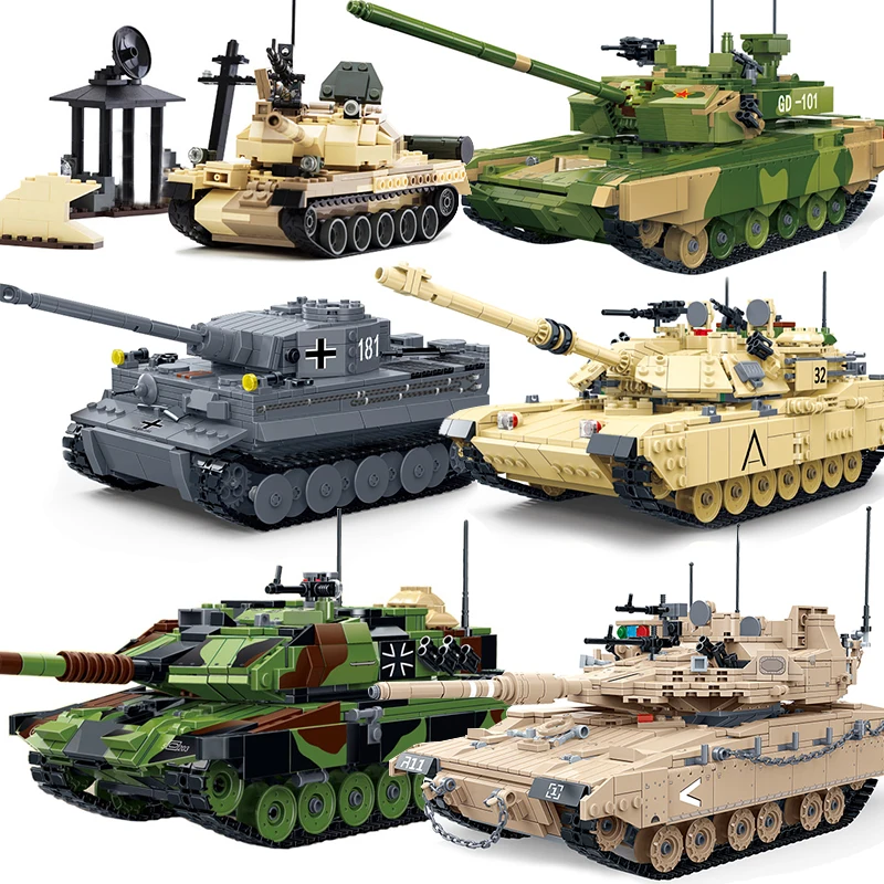 Военный танк США M1A2 Abrams Германия Panzer Tiger I армия Британский Challenger II Основной