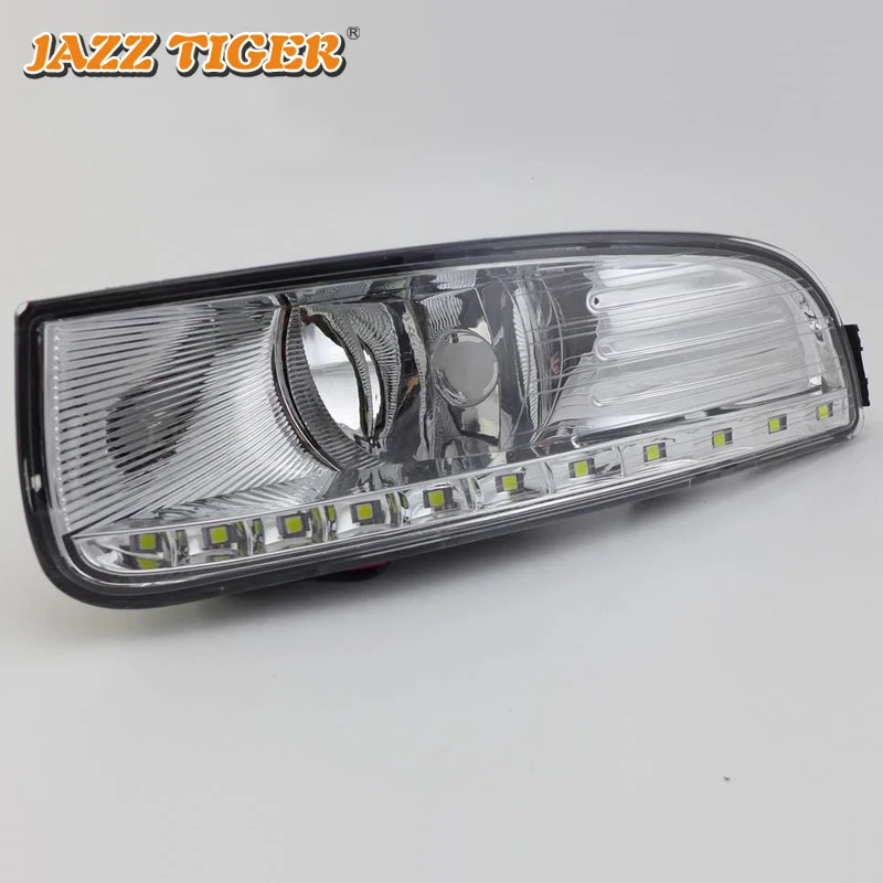 Джаз тигр 2 шт. супер Яркость дневные ходовые огни Светодиодные лампы 12V