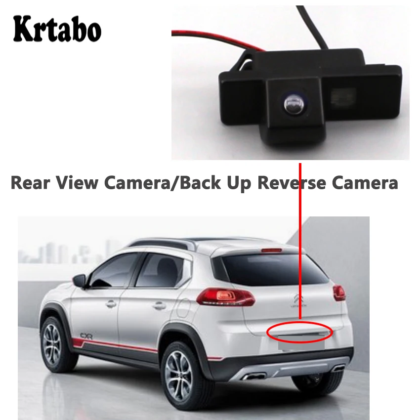 

For Citroen Full HD CCD Car Parking Camera Night Vision Rear View Camera Wide Angle Back Up Reverse Camera