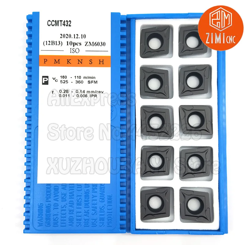 

CCMT120408-HM/CCMT120408-HM carbide insert boring bar lathe cutter machining steel metal lathe tools CNC Cutting Tool post lathe